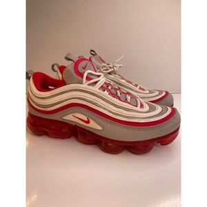 Nike Air VaporMax 97 "Metallic Silver/Varsity Red" 6,5Y